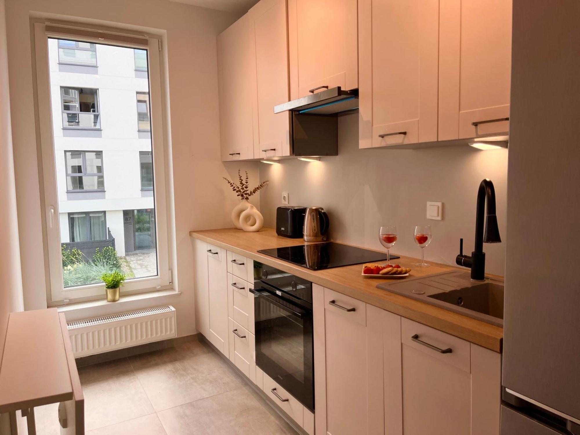 Ina Rent - Przystan Letnica Lägenhet Gdańsk Exteriör bild
