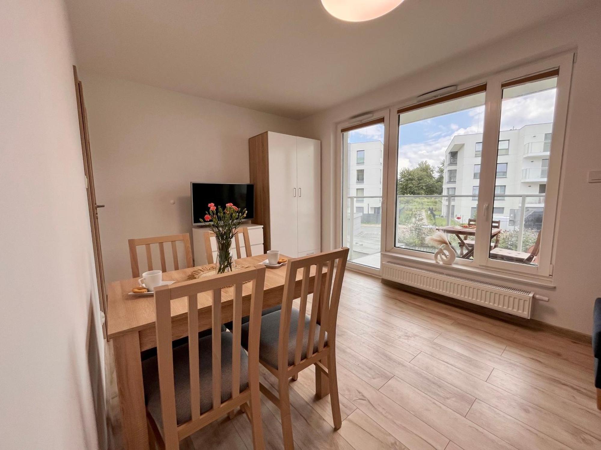 Ina Rent - Przystan Letnica Lägenhet Gdańsk Exteriör bild
