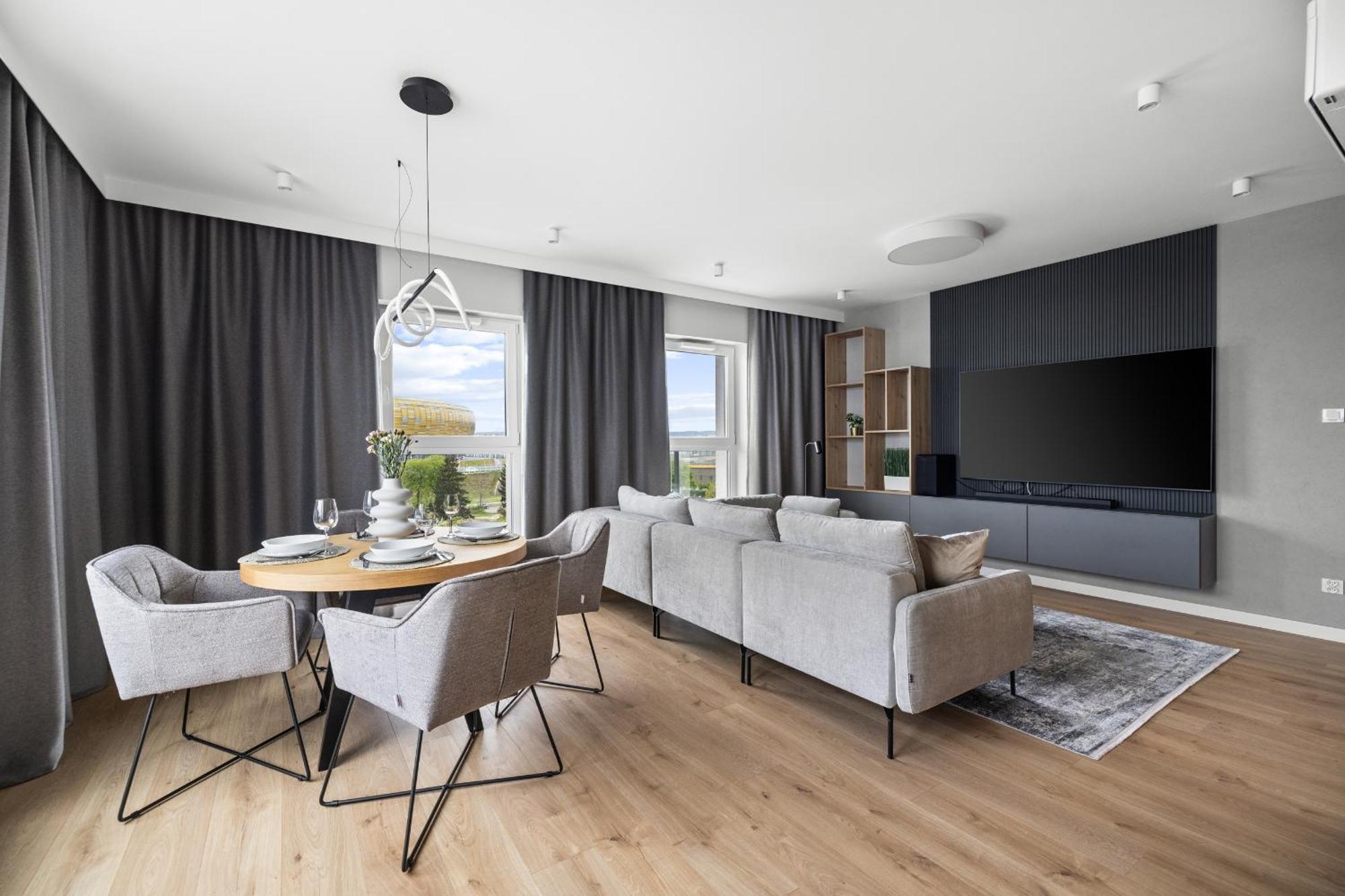 Ina Rent - Przystan Letnica Lägenhet Gdańsk Exteriör bild